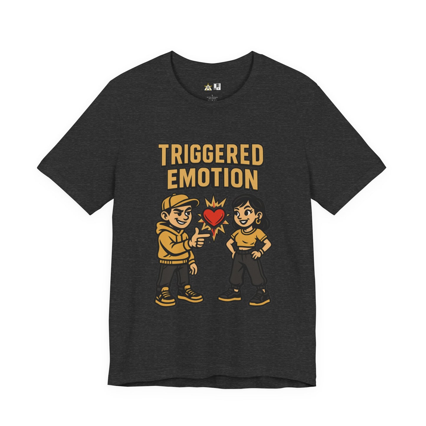Triggered Emotion – Unisex Streetwear Graphic Tee