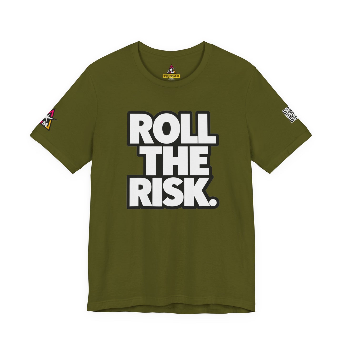 Roll the Risk – Bold Risk Taker Graphic Tee