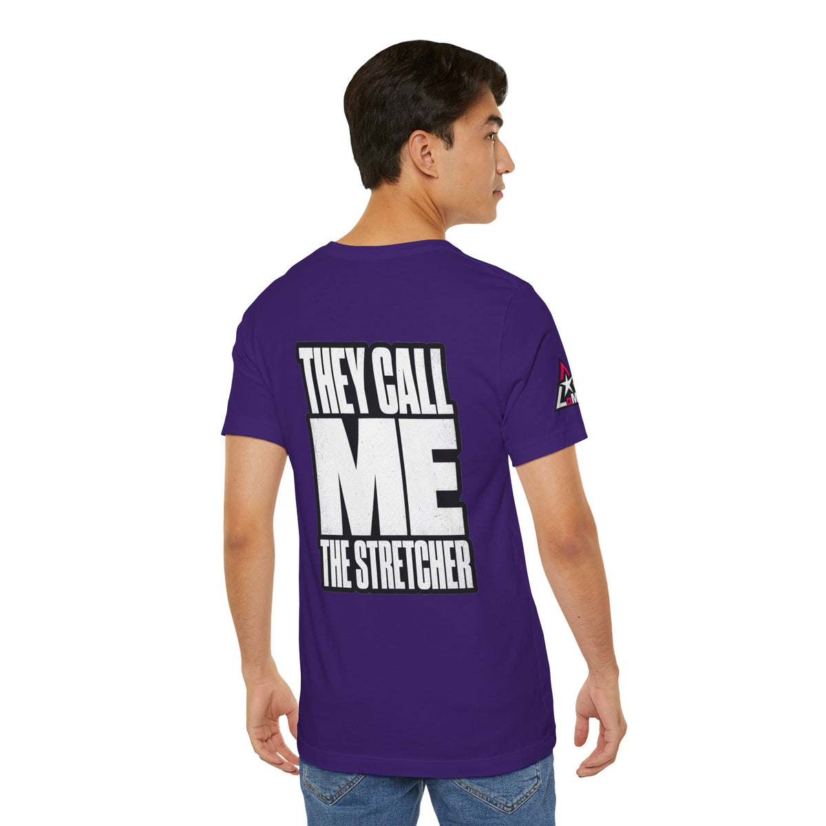 They Call Me the Stretcher Graphic T-Shirt | Funny Double Meaning Tee | Bold Streetwear Shirt