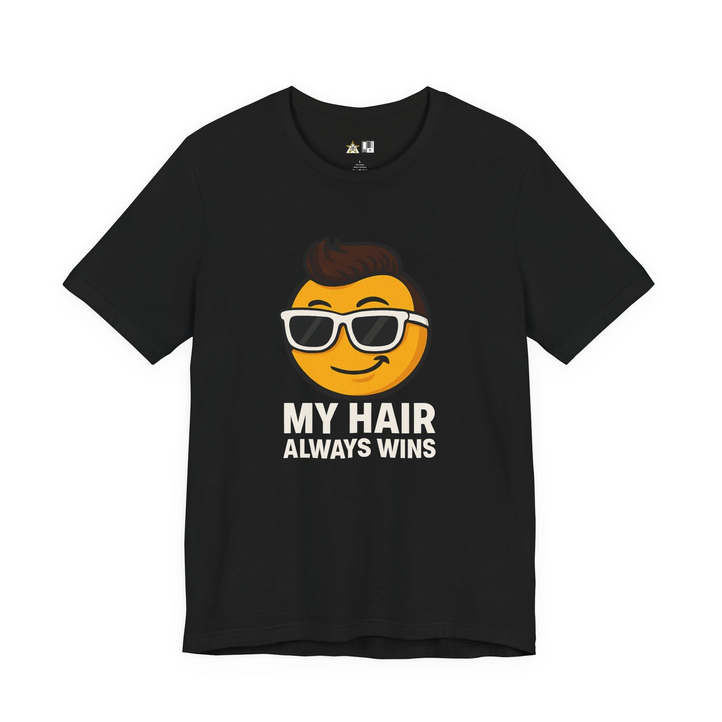My Hair Always Wins Attitude Tee – Unisex Streetwear Graphic Tee