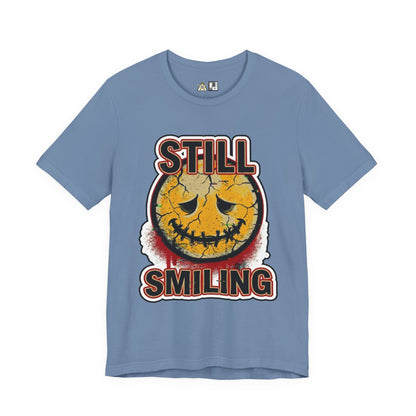 Still Smiling unisex streetwear graphic tee