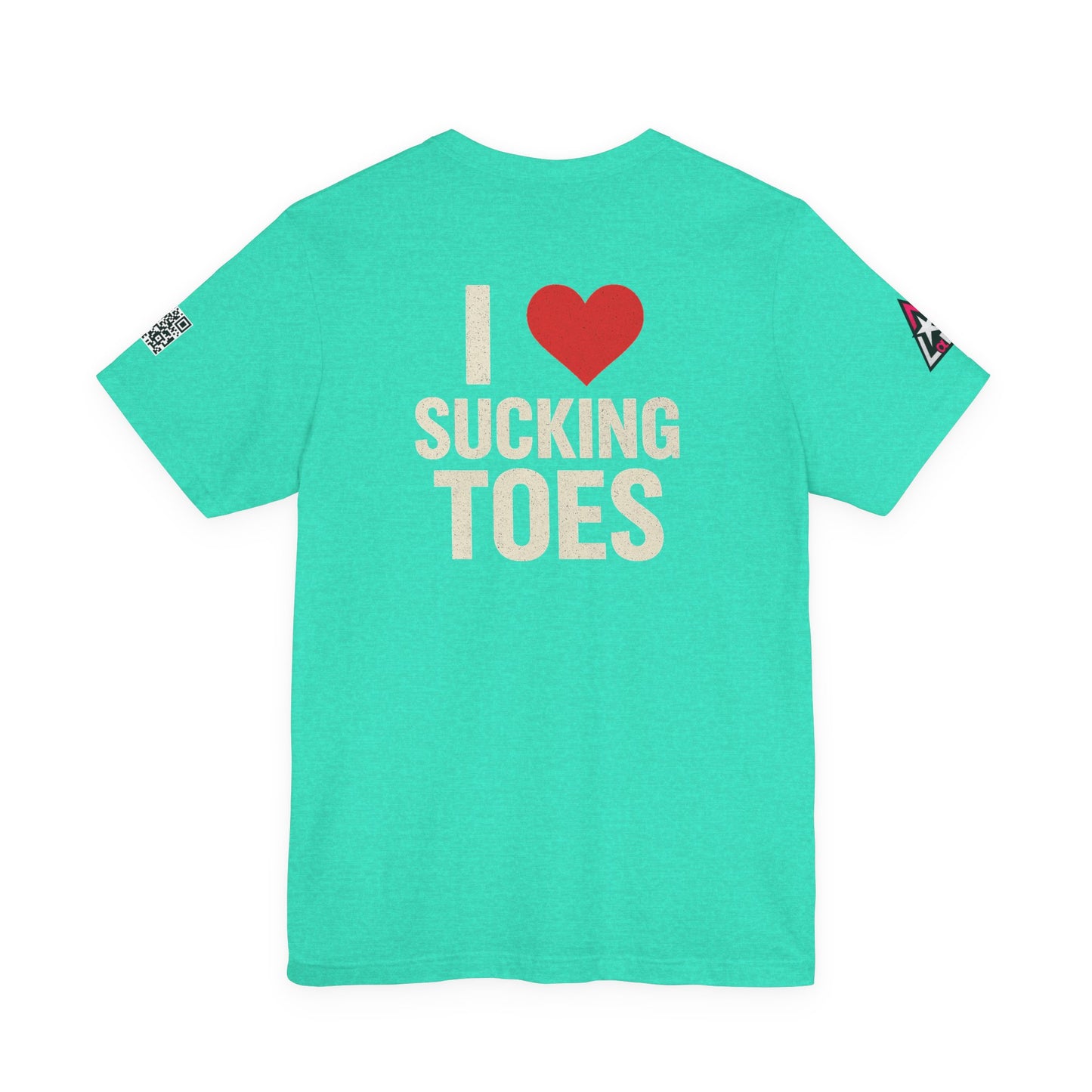 I Love Sucking Toes – Funny Dirty Humor Graphic Tee
