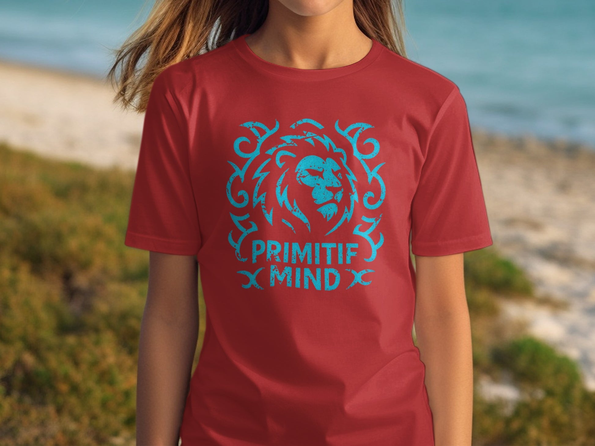 Primitif Mind Lion Graphic Tee for Unique T-shirt Product