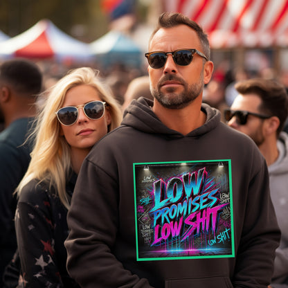 Low Promises Low Shit Graphic Hoodie product