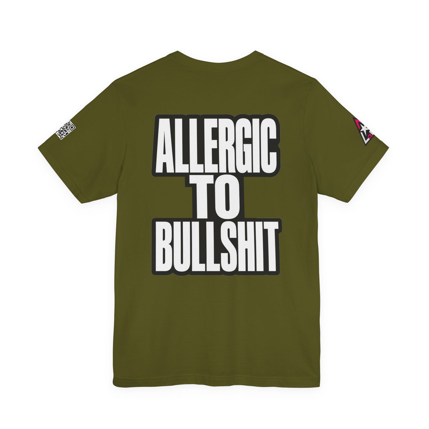 Allergic to Bullshit Graphic T-Shirt | Sarcastic Streetwear Tee  ALLERGIC TO BULLSHIT