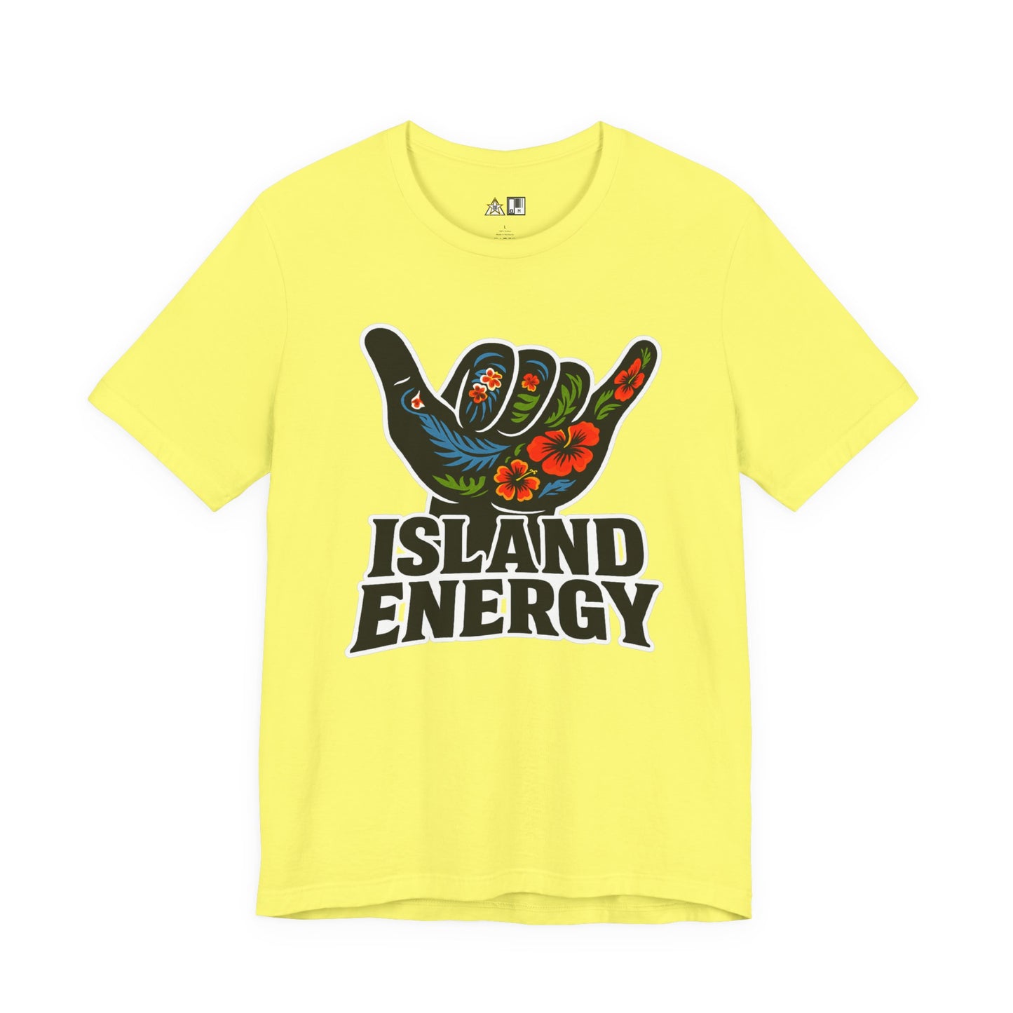 Island Energy Shaka Vibe – Unisex Streetwear Graphic Tee