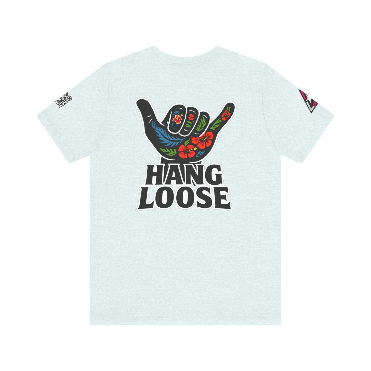 Hang Loose Graphic T-Shirt | Shaka Hand Tee | Tropical Surf Streetwear