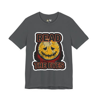 Read The Eyes unisex streetwear graphic tee