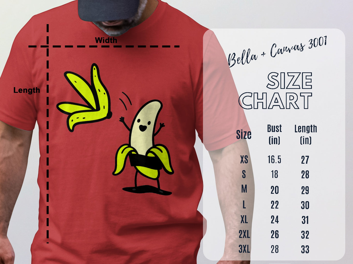 Funny Animated Dancing Banana Red T-shirt