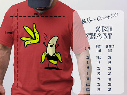 Funny Animated Dancing Banana Red T-shirt