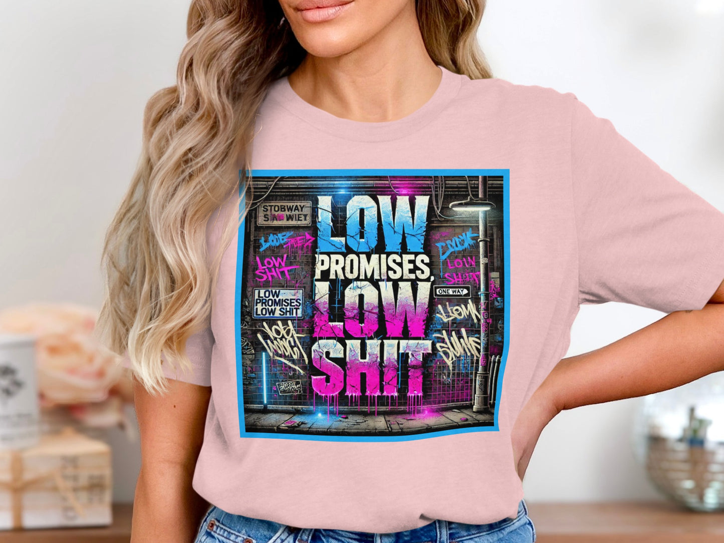 Low Promises Low Shit Graphic T-Shirt product