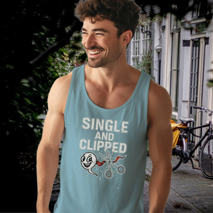 Single and Clipped Graphic Tank Top product type