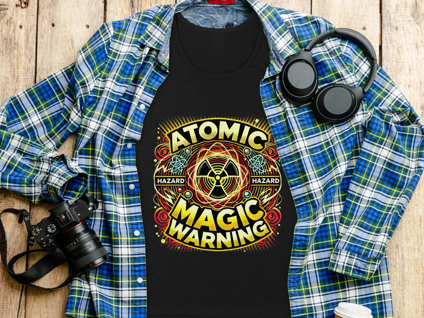 Atomic Magic Warning Graphic T-Shirt product type