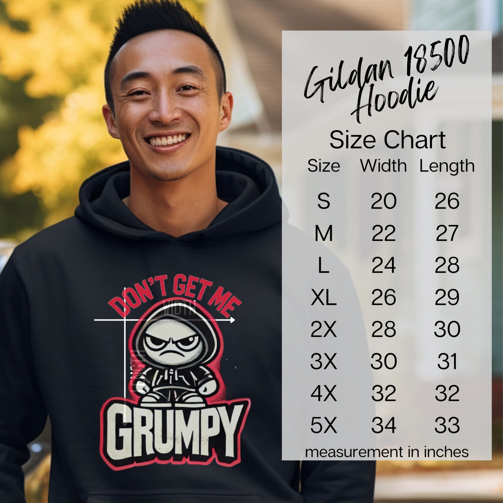 Don't Get Me Grumpy Character Hoodie product type