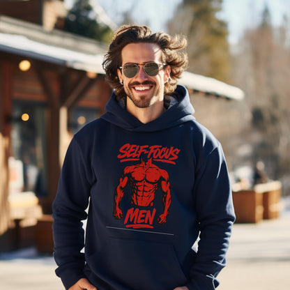 Self-Focus Men's Graphic Hoodie Suitable for Casual Product