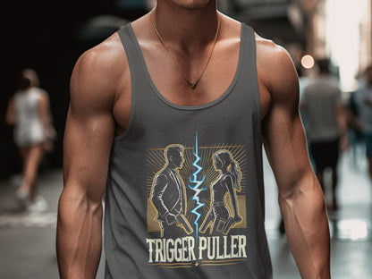 Trigger Puller Graphic Print Tank Top product