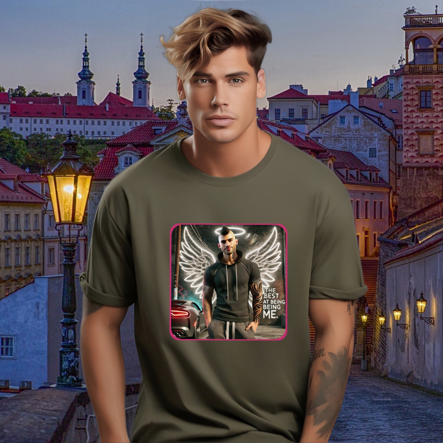 Inspirational Angel Themed Printed T-shirt product