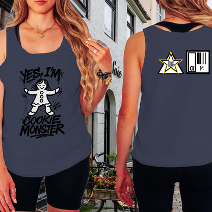Yes I'm Cookie Monster Graphic Tank Top Product