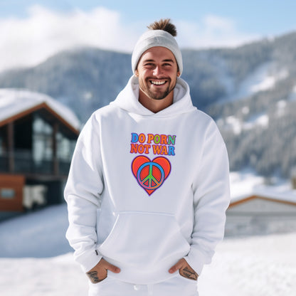 Do Porn Not War Graphic Hoodie product