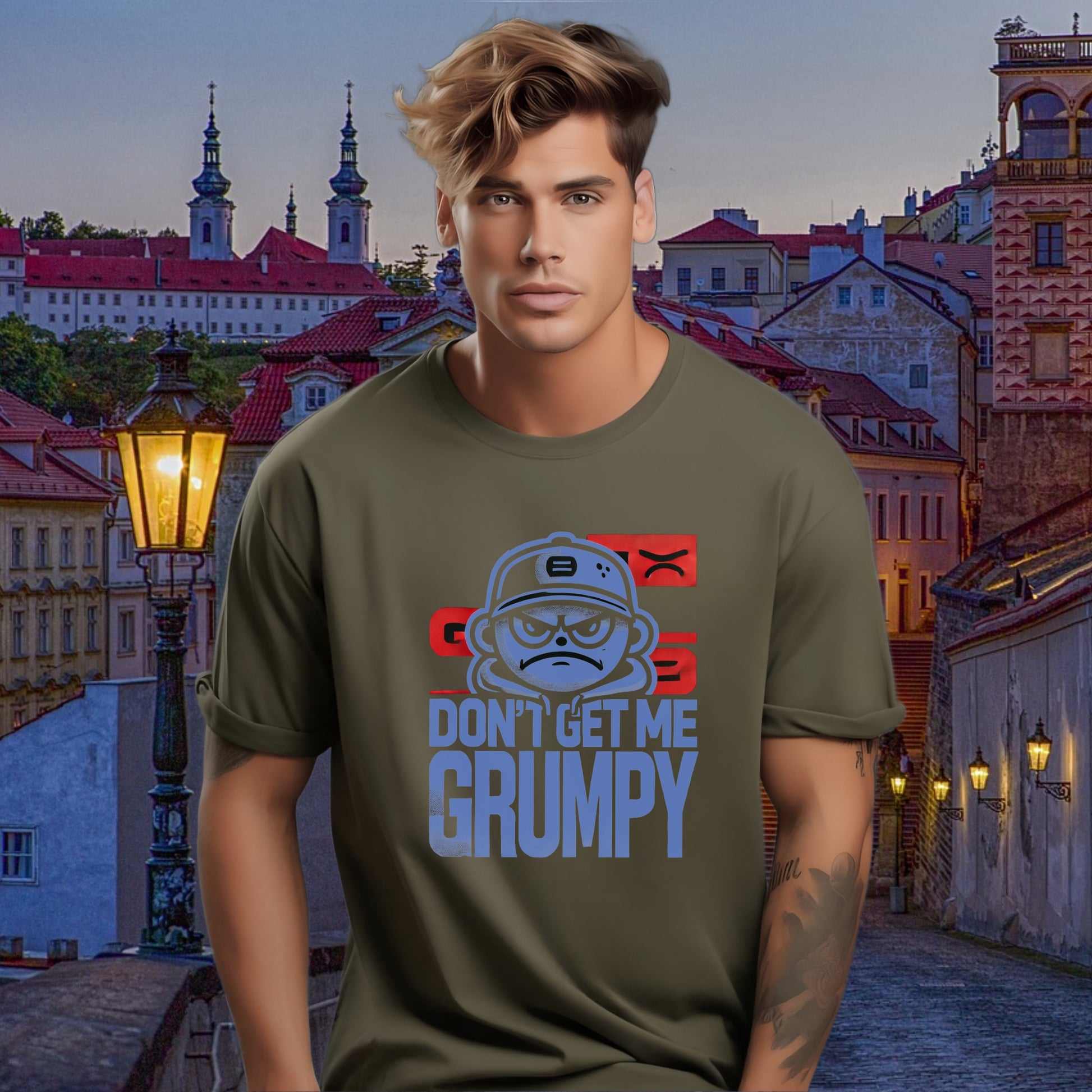 Don't Get Me Grumpy Design T-shirt product