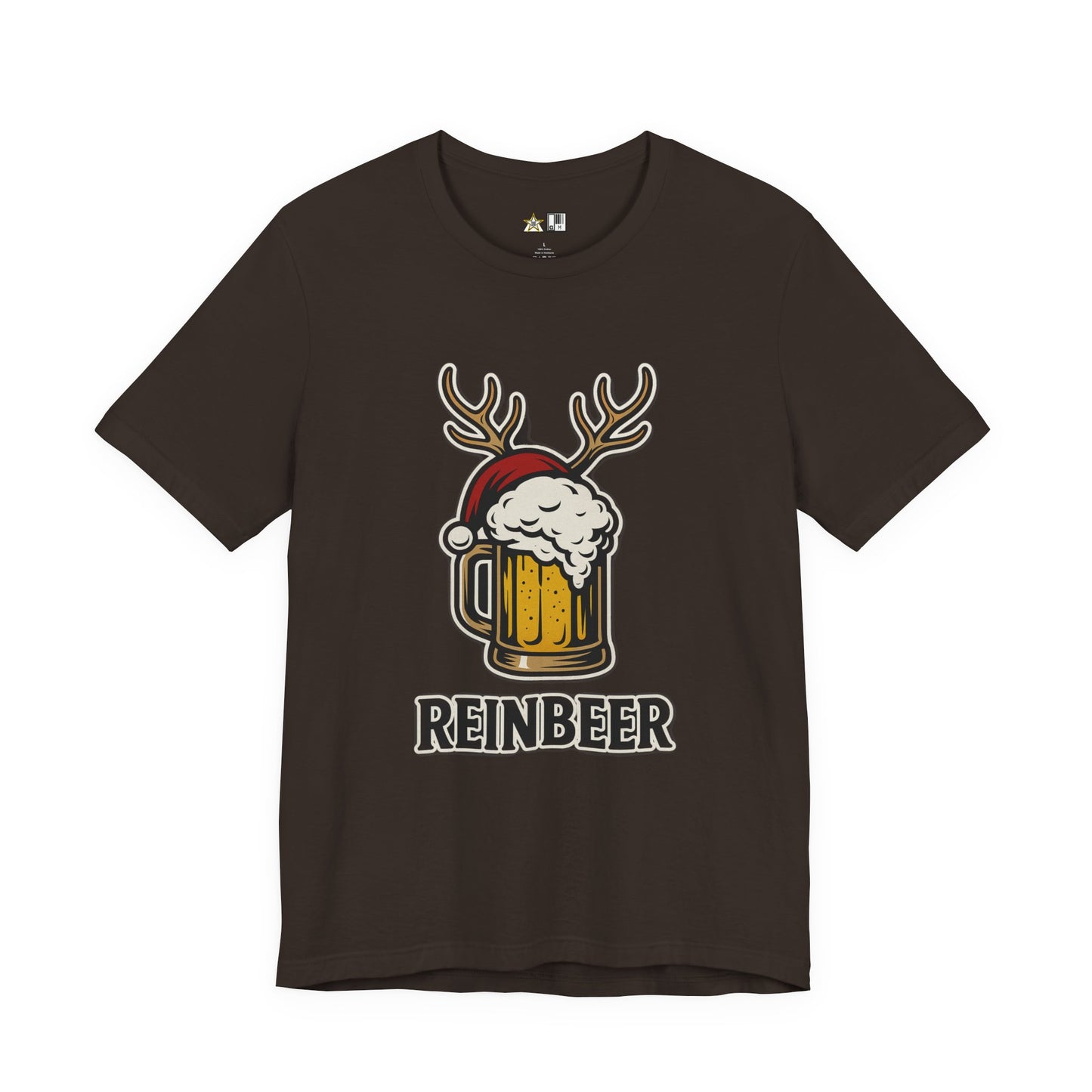 Reinbeer Holiday Authority – Unisex Bold Graphic Streetwear Tee