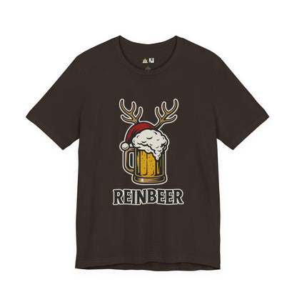 Reinbeer Holiday Authority – Unisex Bold Graphic Streetwear Tee