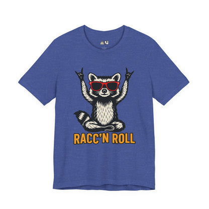 Racc’n Roll Attitude Tee – Unisex Streetwear Graphic Tee