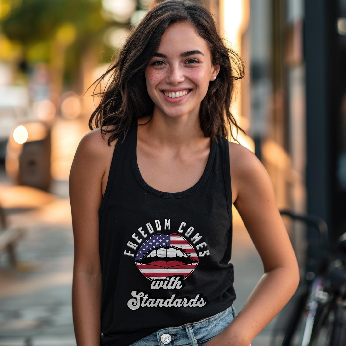 Freedom Comes with Standards Tank Top product