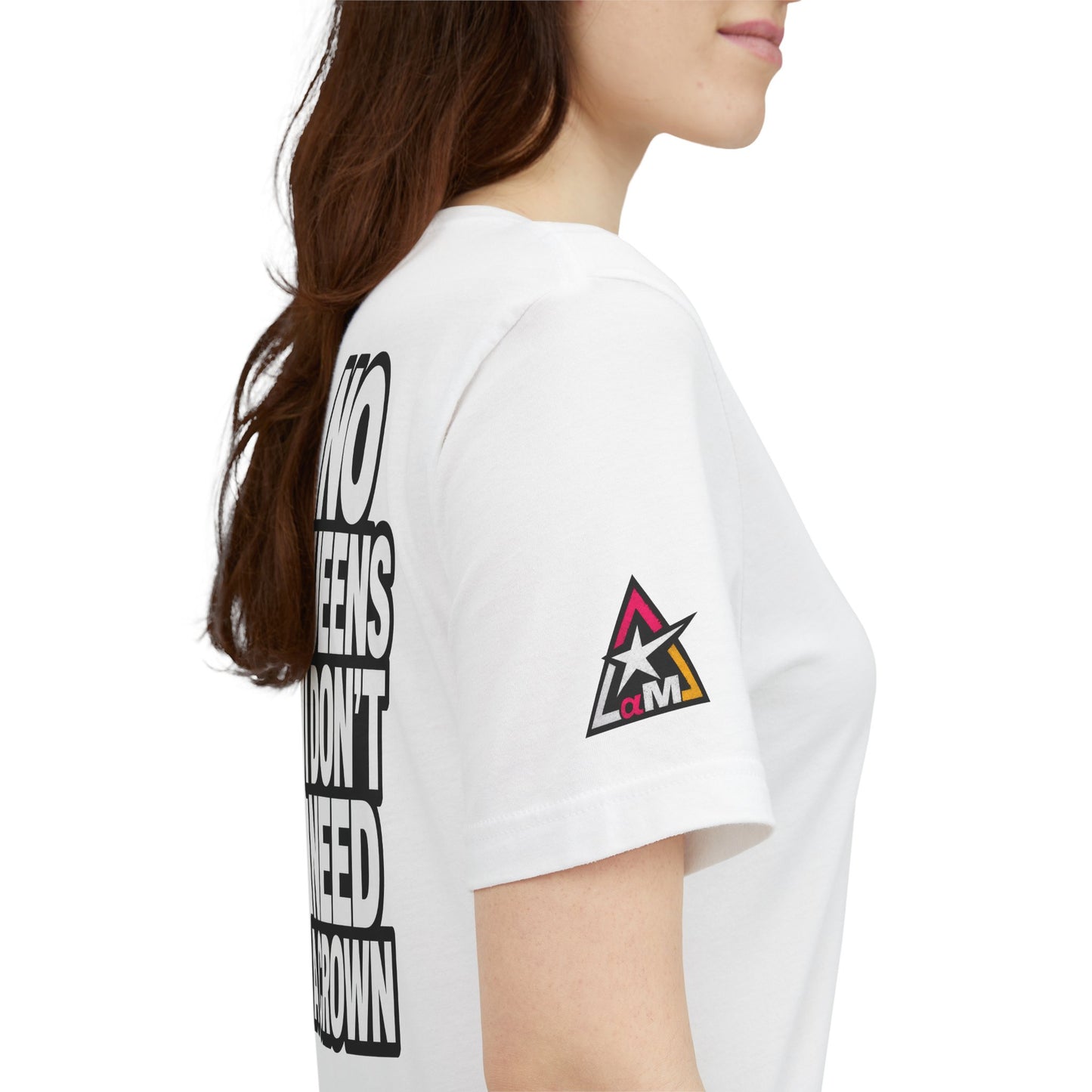 No Queens, I Don’t Need a Crown – Bold Statement Graphic Tee