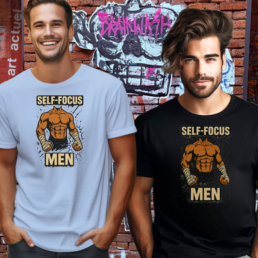 Self-Focus Men Graphic Tee Shirt