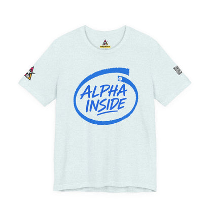 ALPHA INSIDE | Motivational Graphic Tee | Alpha Mindset Streetwear