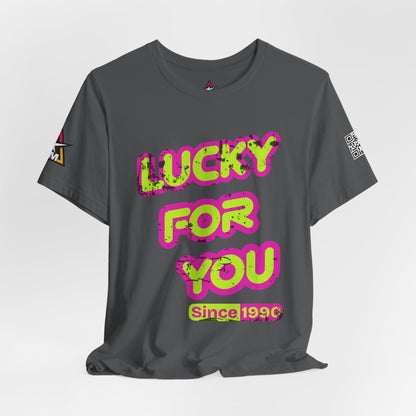 Lucky For You Since 1990 Birthday Graphic Tee