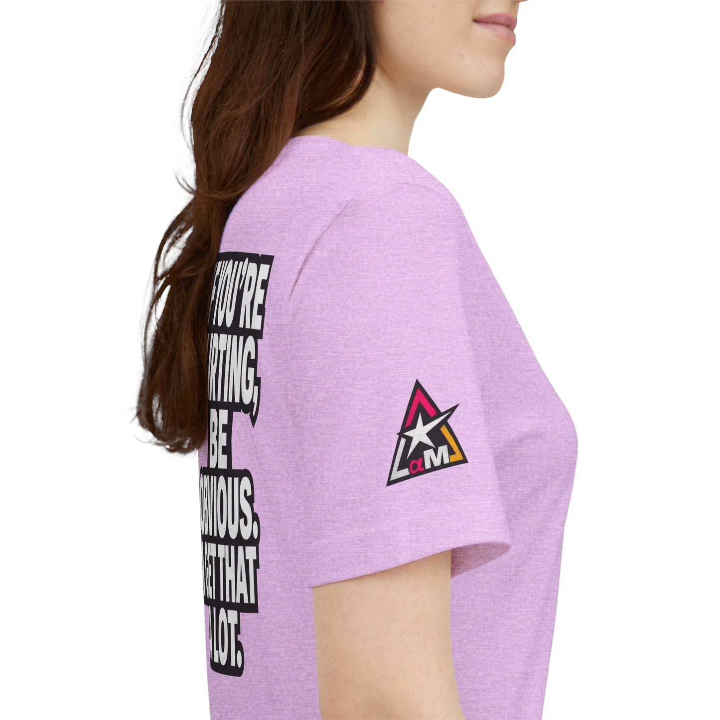 If You’re Flirting, Be Obvious – Funny Flirty Graphic Tee