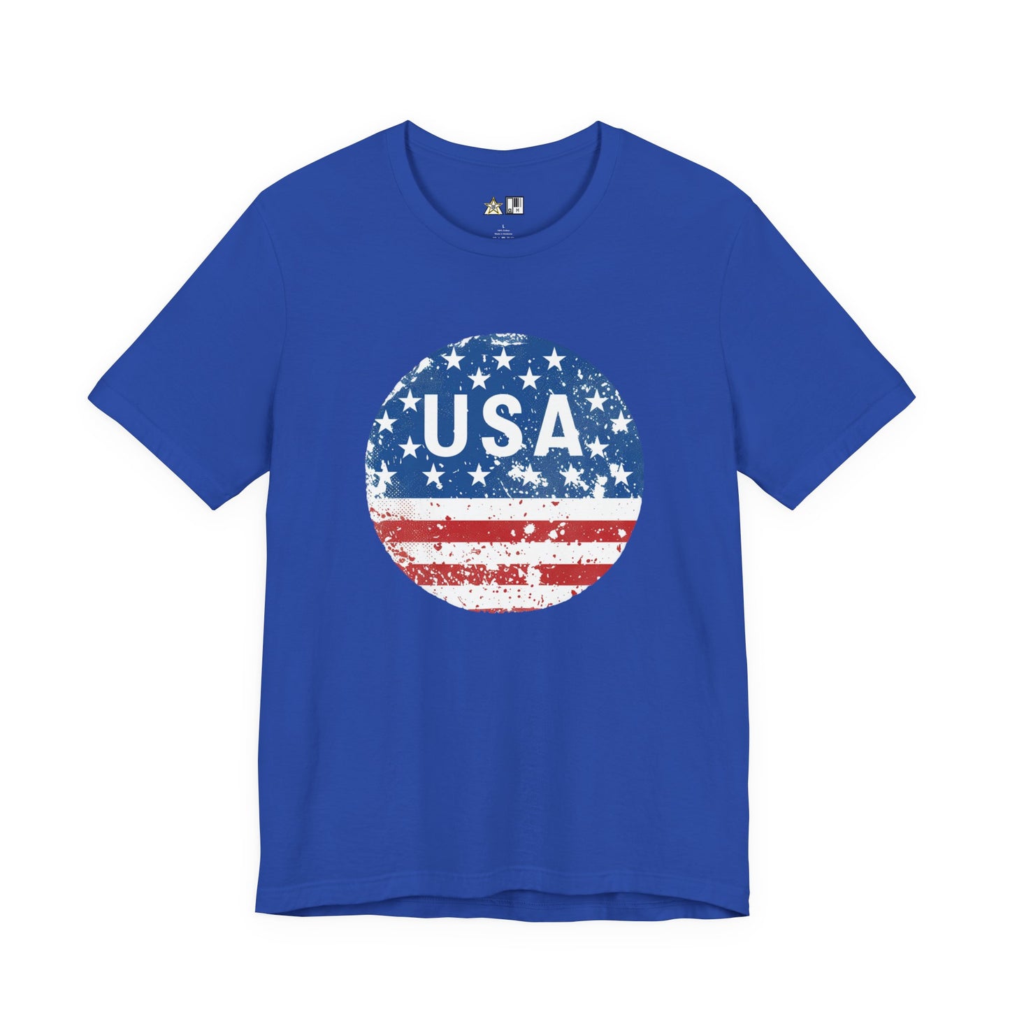 USA Legacy Badge – Unisex Streetwear Graphic Tee