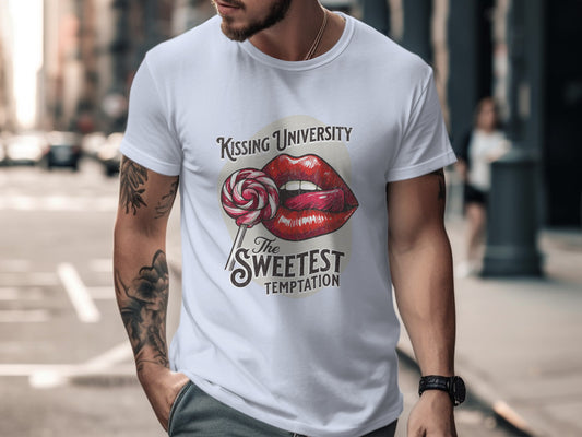 Kissing University The Sweetest Temptation shirt