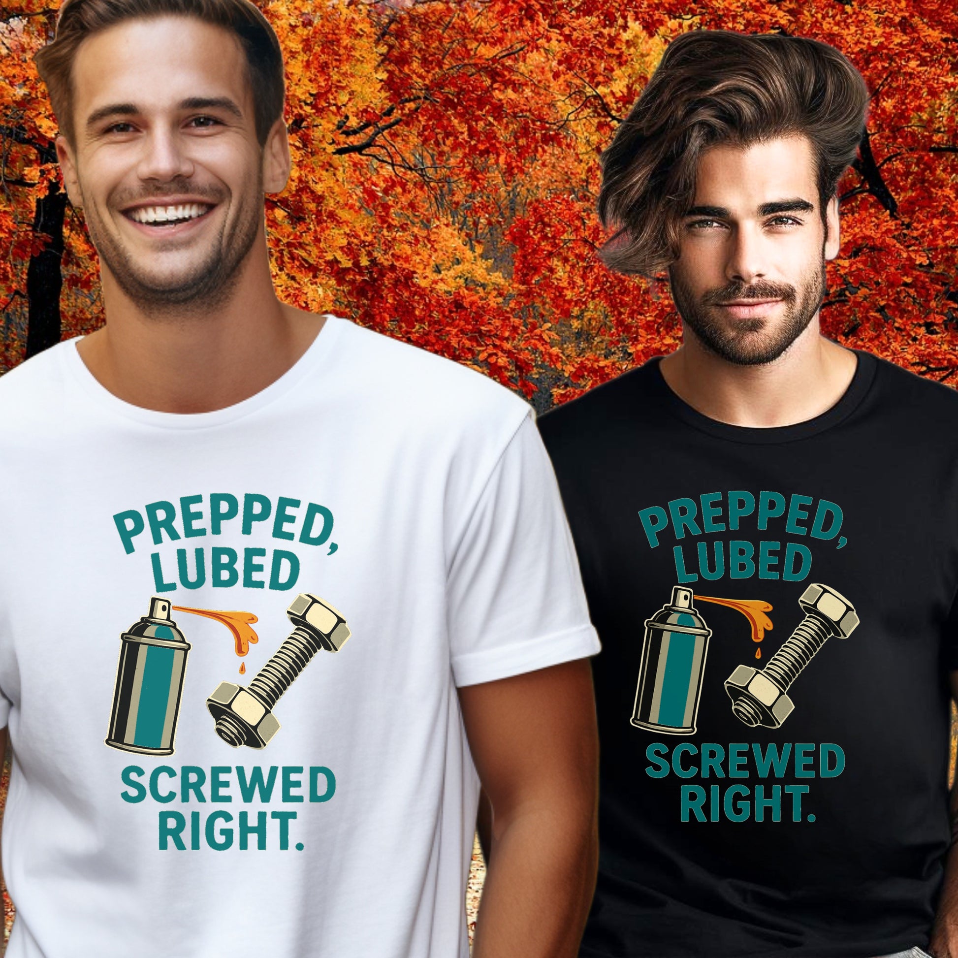 Prepped Lubed Screwed Right Graphic T-Shirt product