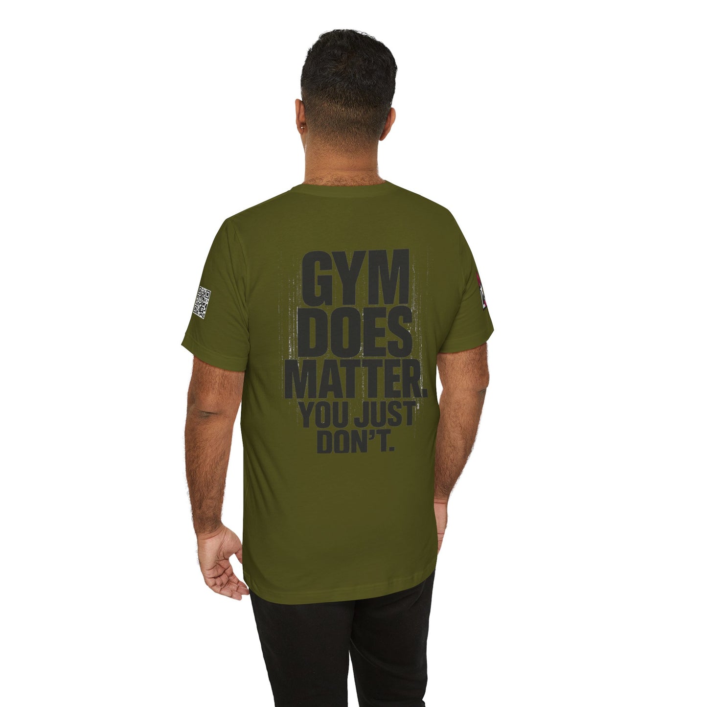 Gym Does Matter Graphic T-Shirt | Funny Fitness Tee | Gym Streetwear Shirt