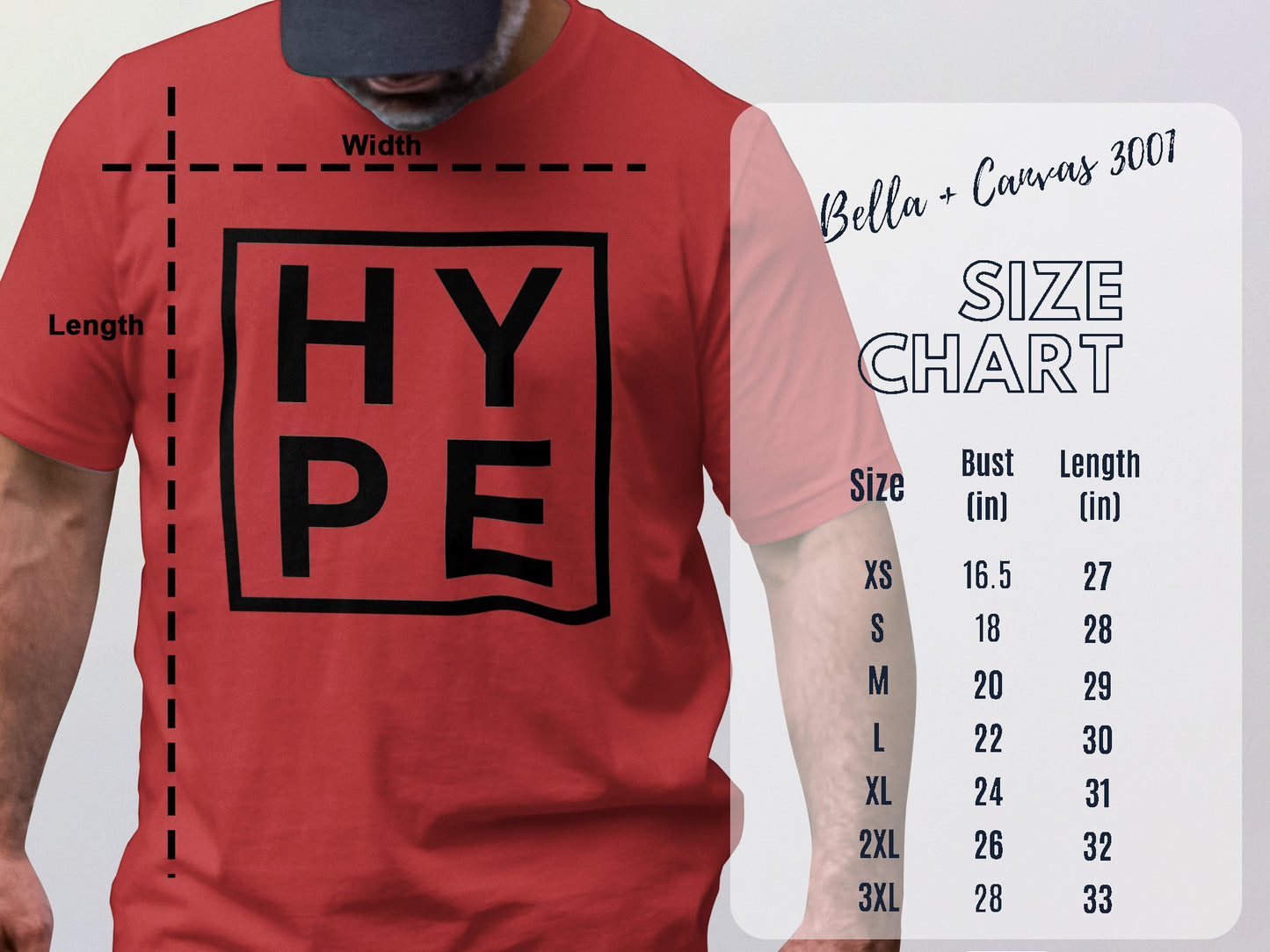Red HYPE Graphic Tee Perfect for Casual Outfits