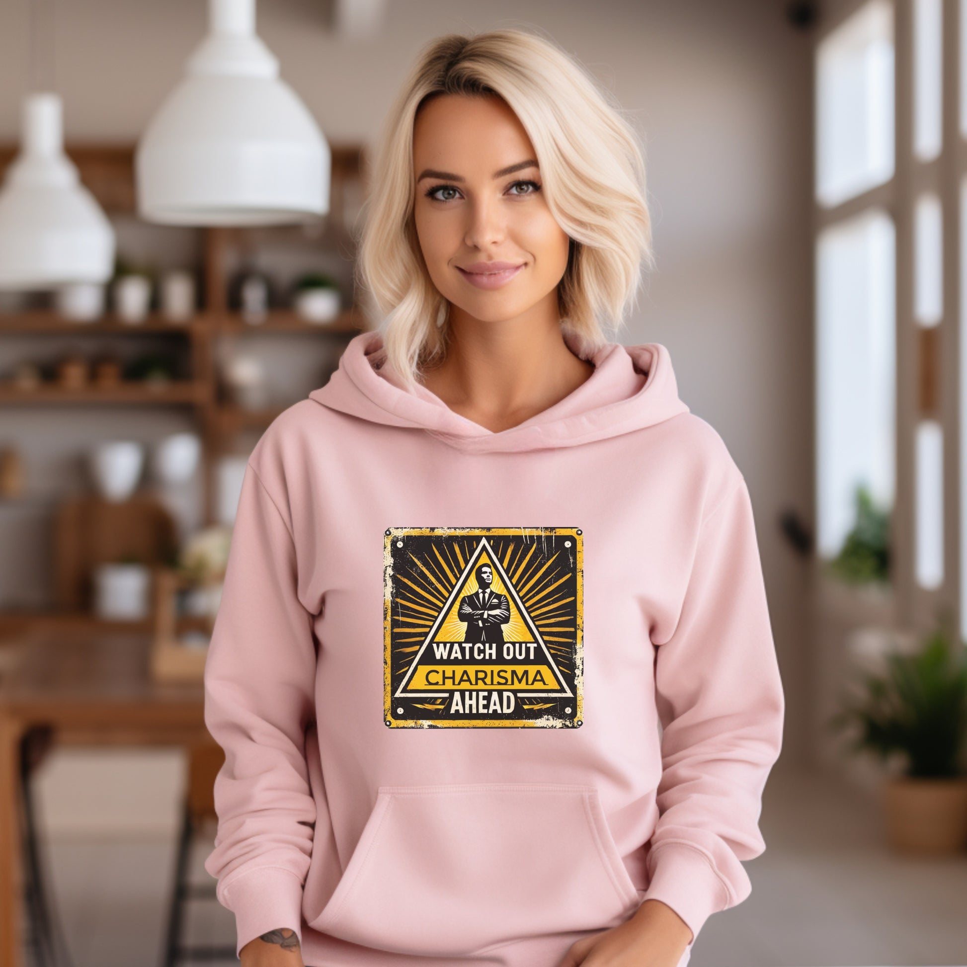 Watch Out Charisma Ahead Printed Hoodie product