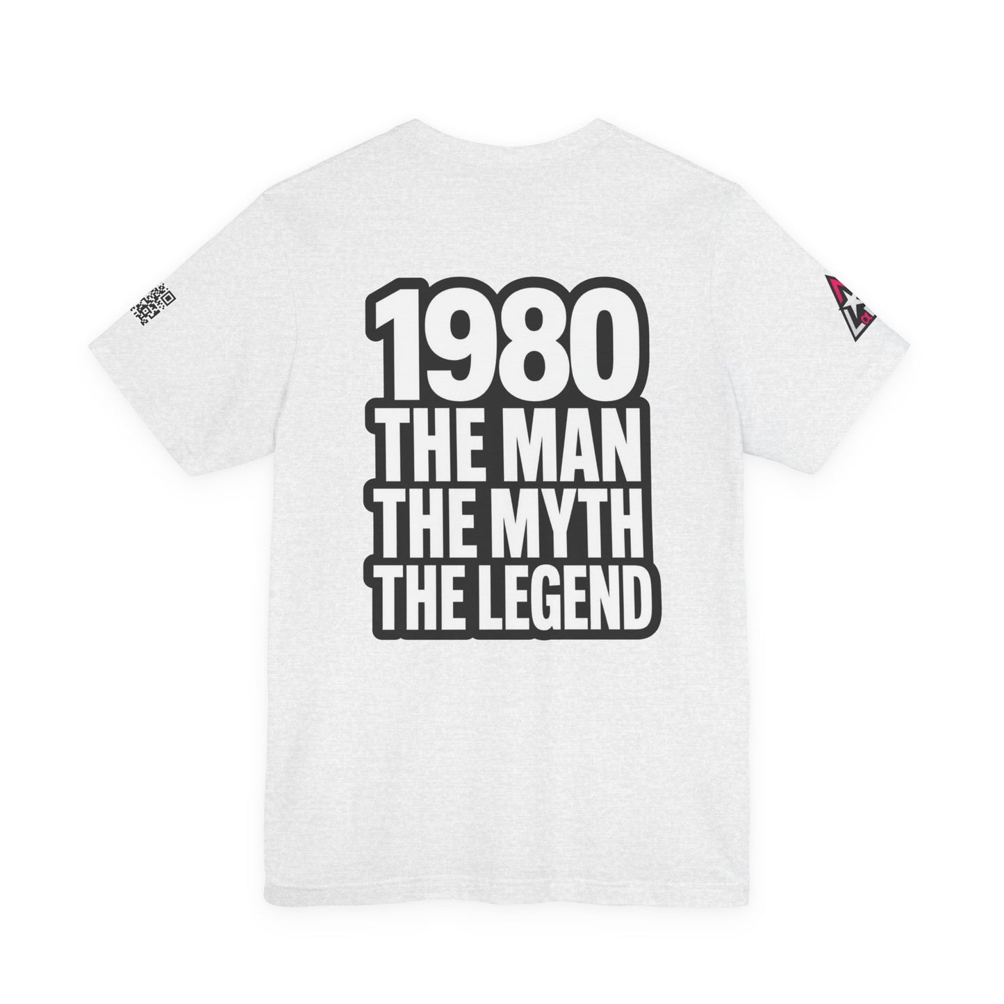 1980 The Man The Myth The Legend Graphic T-Shirt | 1980 Birthday Tee | Vintage Legend Shirt
