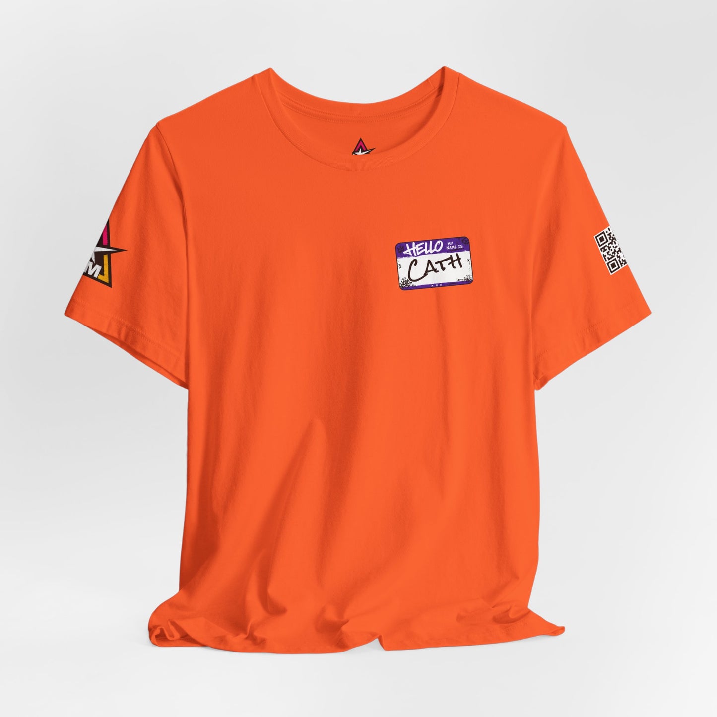 Custom Name Tag – Personalized Streetwear Graphic Tee