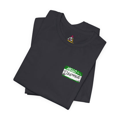 Custom Name Tag – Personalized Streetwear Graphic Tee