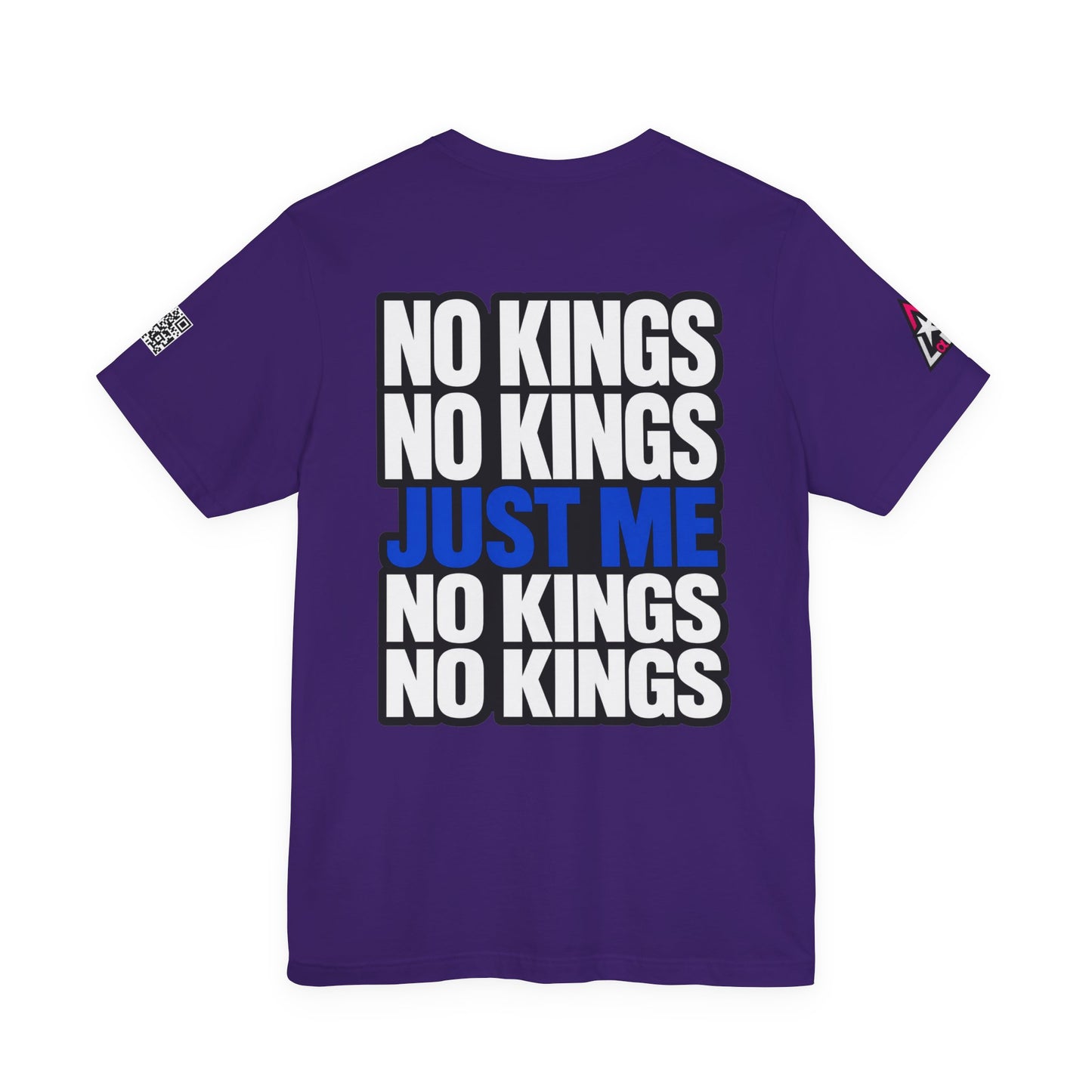 No Kings Just Me – Bold Anti Authority Graphic Tee
