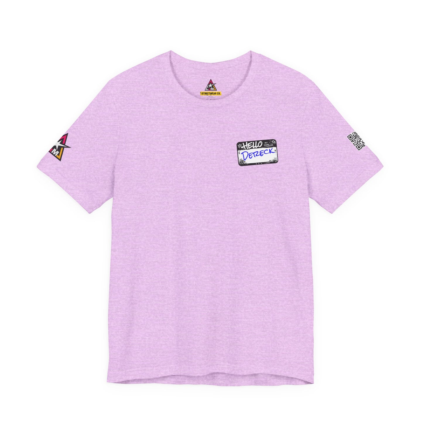 Custom Name Tag – Personalized Streetwear Graphic Tee