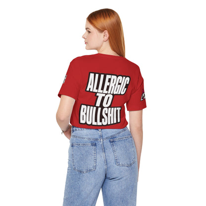 Allergic to Bullshit Graphic T-Shirt | Sarcastic Streetwear Tee  ALLERGIC TO BULLSHIT