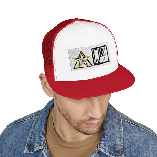 5 PANEL TRUCKER CAP – STAY SHARP. MOVE LOUD.
