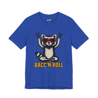 Racc’n Roll Attitude Tee – Unisex Streetwear Graphic Tee