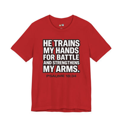 Battle-Ready Strength – Unisex Streetwear Graphic Tee