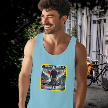 The Best at Being Me Angel Wings Graphic Tank product