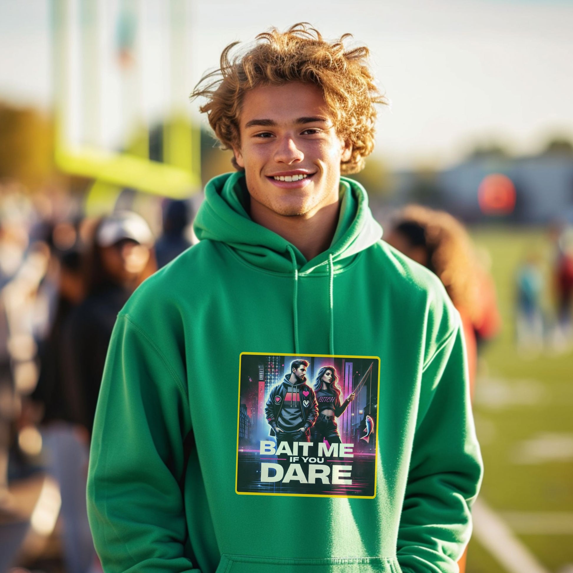 Bait Me If You Dare Graphic Hoodie product type